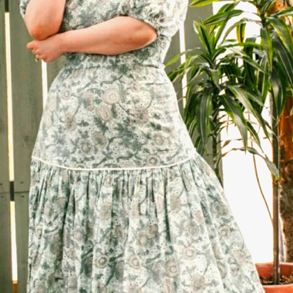 Ivy City Co Ariel Green Sage Dress